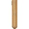 Ekena Millwork Thorton Arts and Crafts Rough Sawn Bracket w/ Offset Brace, Western Red Cedar, 8"W x 32"D x 44"H BKT0806X32X44THR03RWR - alternate 2